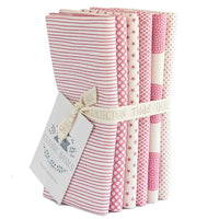 Tilda Basics - Pink Fat Quarter Bundle